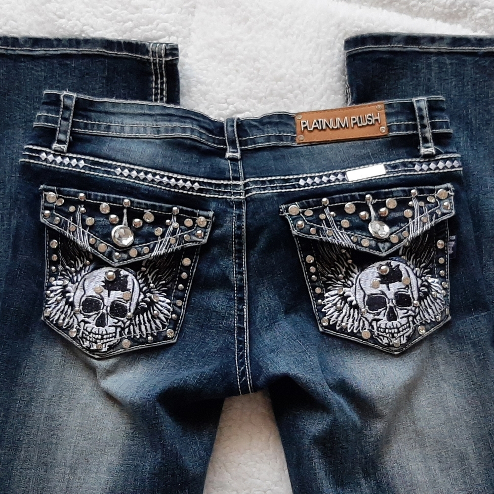 Platinum Plush Size 5 Jeans